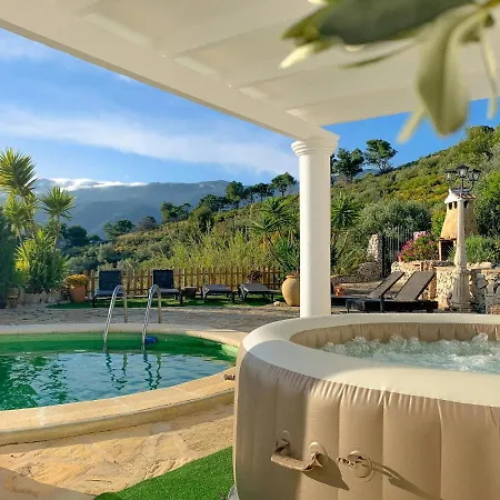 Boas, Con Vistas Impresionantes, Barbacoa En By Costadelsolescapes Cómpeta