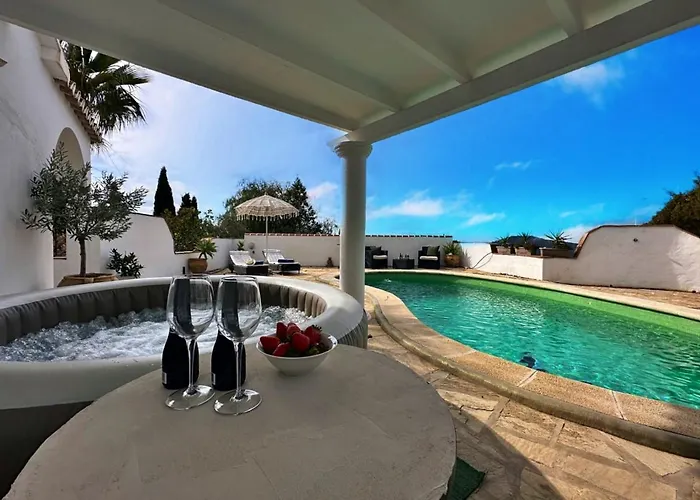 Boas, Con Vistas Impresionantes, Barbacoa En By Costadelsolescapes Cómpeta